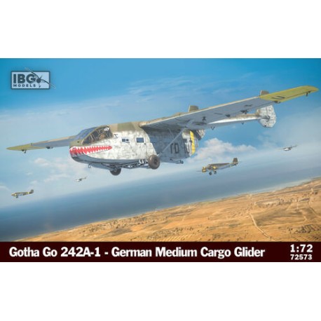 Gotha Go-242 A-1 - German Medium Cargo Glider. Escala 1:72. Marca IBG MODELS. Ref: 72573.