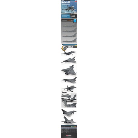 Rafale M Marine Nationale. Escala 1:48. Marca Academy. Ref: 12368.