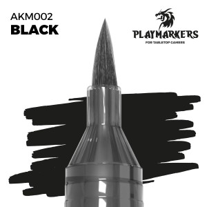 BLACK – PLAYMARKER. Marca AK Interactive. Ref: AKM002.
