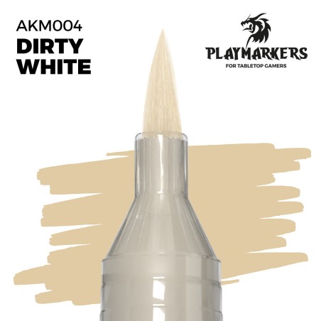 DIRTY WHITE – PLAYMARKER. Marca AK Interactive. Ref: AKM004.