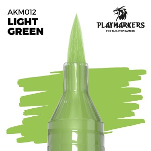 LIGHT GREEN – PLAYMARKER. Marca AK Interactive. Ref: AKM012.