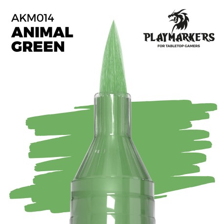 ANIMAL GREEN – PLAYMARKER. Marca AK Interactive. Ref: AKM014.