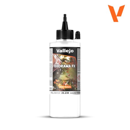 Aguas Tranquilas. Bote 200 ml. Marca Vallejo. Ref: 26230.