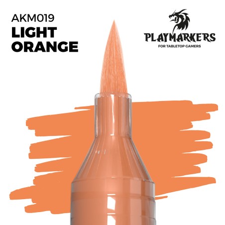 LIGHT ORANGE – PLAYMARKER. Marca AK Interactive. Ref: AKM019.