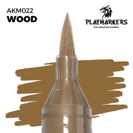 WOOD  – PLAYMARKER. Marca AK Interactive. Ref: AKM022.