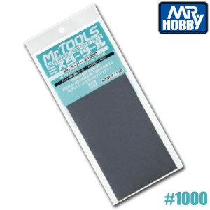 MR.TOOLS Mr Waterproof sand paper #1000. Marca MR Hobby. Ref: MT307.