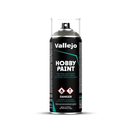 Aerosol Infantry Color Primer Feldgrau Alemán. Spray 400 ml. Marca Vallejo. Ref: 28006.