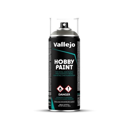 Aerosol Infantry Color Primer Feldgrau Alemán. Spray 400 ml. Marca Vallejo. Ref: 28006.