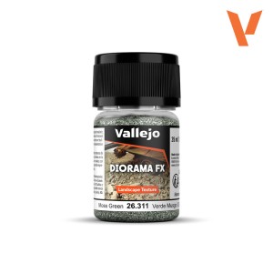 Verde Musgo 0.5-2mm. Bote 60gr. Marca Vallejo. Ref: 26.311, 26311.