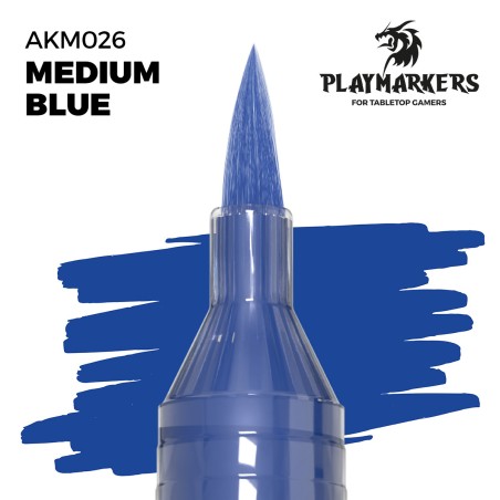 MEDIUM BLUE – PLAYMARKER. Marca AK Interactive. Ref: AKM026.
