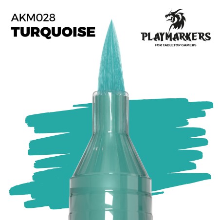 TURQUOISE  – PLAYMARKER. Marca AK Interactive. Ref: AKM028.