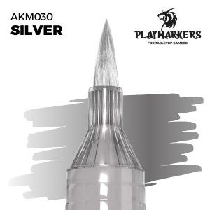 SILVER  – PLAYMARKER. Marca AK Interactive. Ref: AKM030.