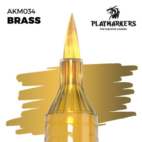 BRASS – PLAYMARKER. Marca AK Interactive. Ref: AKM034.