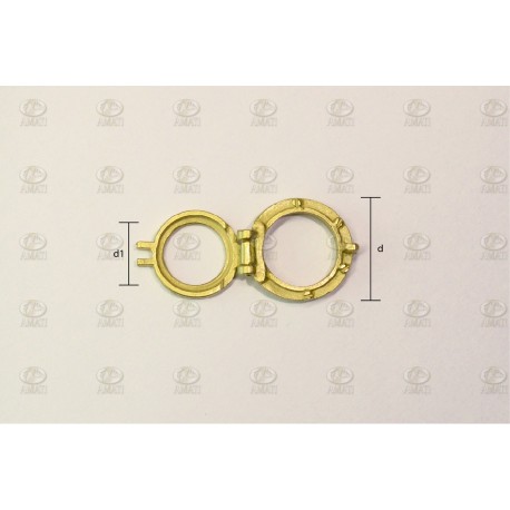 Ojo de Buey, practicable 15mm interior.  1ud. Marca Amati. Ref: 494115, 4941/15.