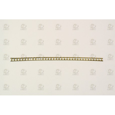 Escalera de Latón Tipo A, 3x100 mm. 1ud. Marca Amati. Ref: 497003, 4970/03.