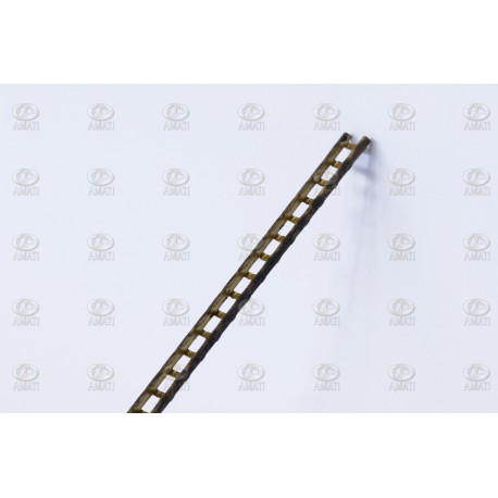 Escalera de Latón Tipo A, 3x100 mm. 1ud. Marca Amati. Ref: 497003, 4970/03.