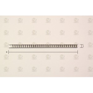 Escalera metálica 4x100 mm. 1ud. Marca Amati. Ref: 497104, 4971/04. 2