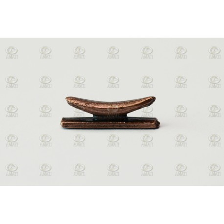 Cornamusa de 12 mm metalica. Paquete de 10 unid. Marca Amati. Ref: 4935/12, 493512.