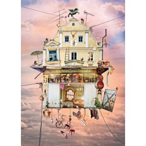 Treasure House, Puzzle vertical, 1000 pz. Marca Heye. Ref: 30078. 2