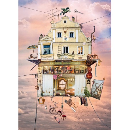 Treasure House, Puzzle vertical, 1000 pz. Marca Heye. Ref: 30078.