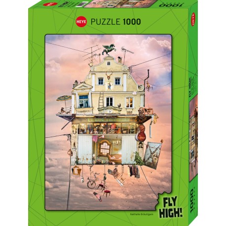 Treasure House, Puzzle vertical, 1000 pz. Marca Heye. Ref: 30078.