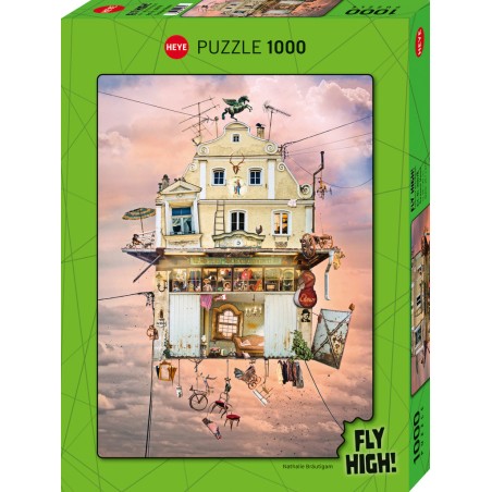 Treasure House, Puzzle vertical, 1000 pz. Marca Heye. Ref: 30078.