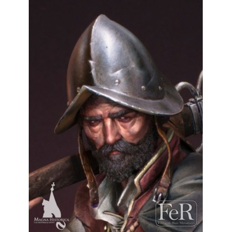 Spanish Conquistador Pizarro’s Expedition, 1532, 1/12. Marca Fer Miniatures. Ref: MHB00035.