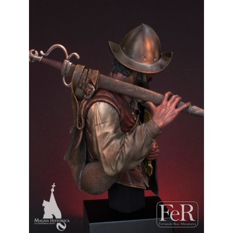 Spanish Conquistador Pizarro’s Expedition, 1532, 1/12. Marca Fer Miniatures. Ref: MHB00035.