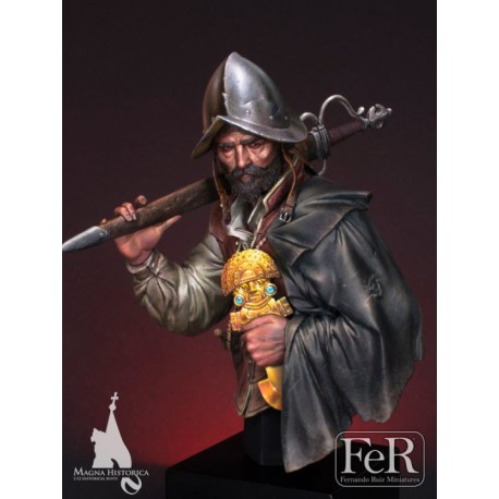 Spanish Conquistador Pizarro’s Expedition, 1532, 1/12. Marca Fer Miniatures. Ref: MHB00035.