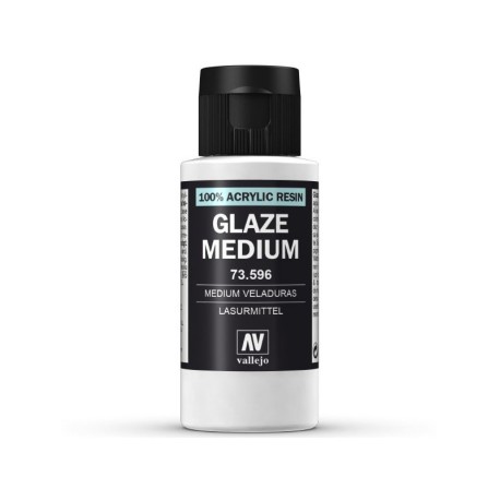 GLAZE MEDIUM. 60ml. Marca Vallejo. Ref: 73596, 73.596.