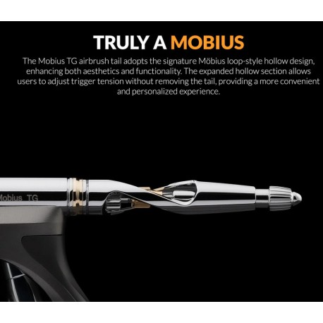 Premium Series GHPM-Mobius TG 0.5mm Airbrush. Marca Gaahleri. Ref: 44070.