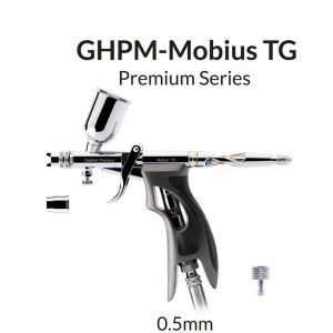 Premium Series GHPM-Mobius TG 0.5mm Airbrush. Marca Gaahleri. Ref: 44070.