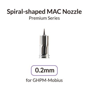Obturador 0.2mm Airbrush Nozzle for Mobius. Marca Gaahleri. Ref: 40935.