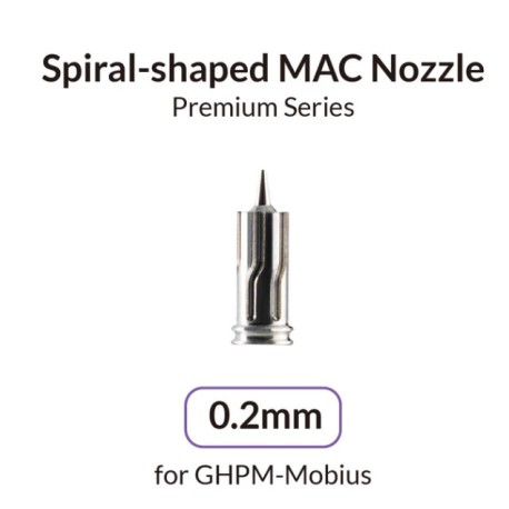 Obturador 0.2mm Airbrush Nozzle for Mobius. Marca Gaahleri. Ref: 40935.