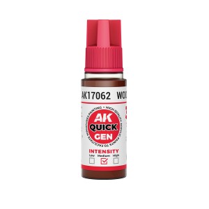 WOOD  – QUICK GEN COLOR. Bote de 18 ml. Marca AK Interactive. Ref: AK17062. 2