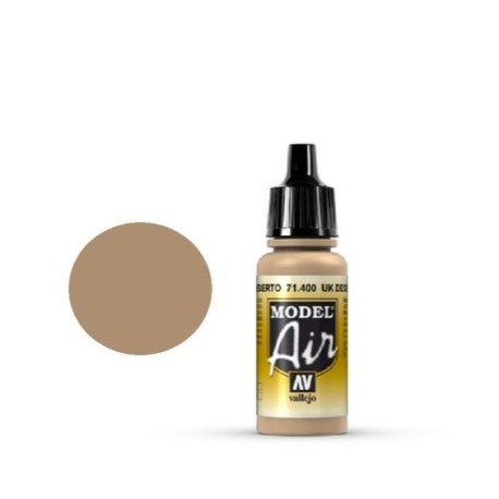 Acrilico Model air, UK Rosa Disierto. Bote 17 ml. Marca Vallejo. Ref: 71.400.