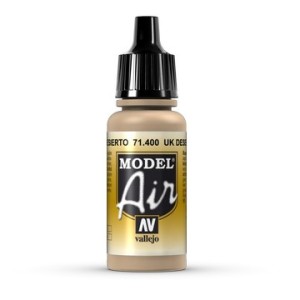 Acrilico Model air, UK Rosa Disierto. Bote 17 ml. Marca Vallejo. Ref: 71.400.