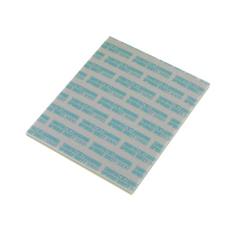 Sanding Sponge Sheet 3000g. 1 unidad. Marca Tamiya. Ref: 87171.