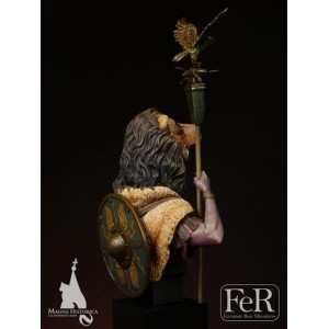 Aquilifer, Legio XX Valeria Victrix Britannia, AD 61. 1/12. Marca Fer Miniatures. Ref: MHB00018. 2