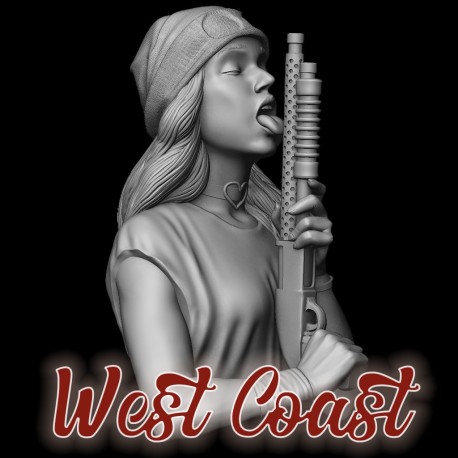 West Coast Shotgun Sally. 1:10. Marca Kilgore HD Miniature. Ref: SALLY.
