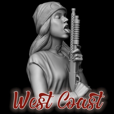 West Coast Shotgun Sally. 1:10. Marca Kilgore HD Miniature. Ref: SALLY.