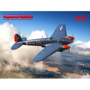 Captured heinkel. Escala 1:48. Marca ICM. Ref: 48268.
