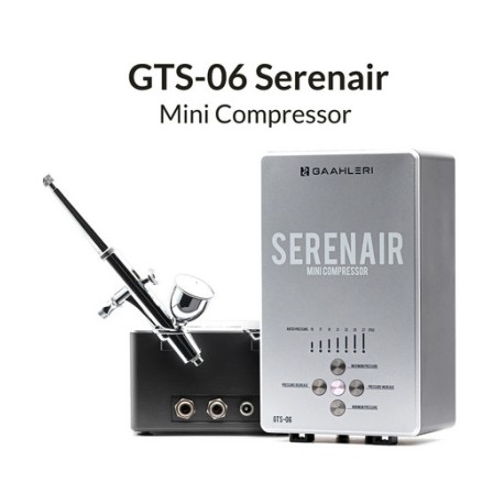 Minicompresor de aire Serenair Serie Ambition GTS-06. Marca Gaahleri. Ref: 42939.