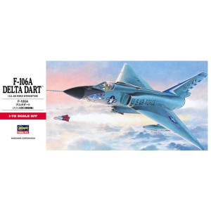 C11 F-106A Delta Dart. Escala 1:72. Marca Hasegawa. Ref: 00341.