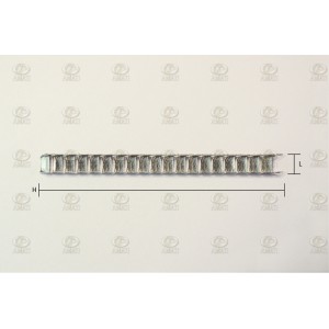 Escalera metálica 7x100 mm. 1ud. Marca Amati. Ref: 497107, 4971/07. 2