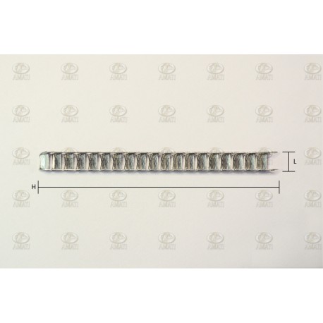 Escalera metálica 7x100 mm. 1ud. Marca Amati. Ref: 497107, 4971/07.
