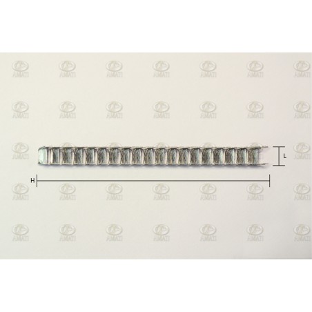 Escalera metálica 7x100 mm. 1ud. Marca Amati. Ref: 497107, 4971/07.