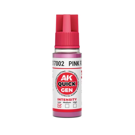 PINK FLESH – QUICK GEN COLOR. Bote de 18 ml. Marca AK Interactive. Ref: AK17002.