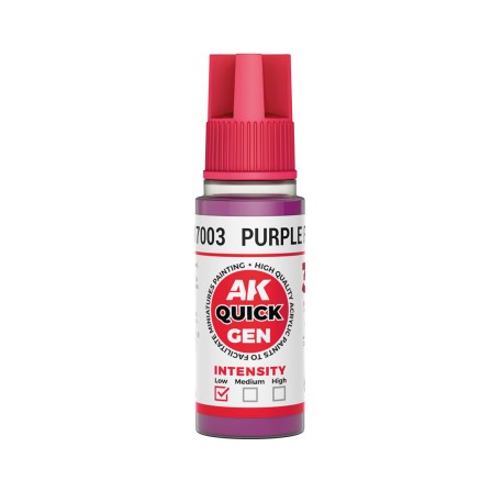 PURPLE FLESH – QUICK GEN COLOR. Bote de 18 ml. Marca AK Interactive. Ref: AK17003.