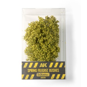 SPRING FILIGREE BUSHES. Adecuada 1:35. Marca AK Interactive. Ref: AK8236.
